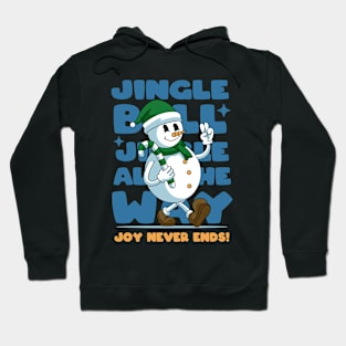 Joyful Snowman Hoodie